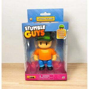 Mr. Stumble Action Figure Stumble Guys With Exclusive Stickers Hidden Inside
